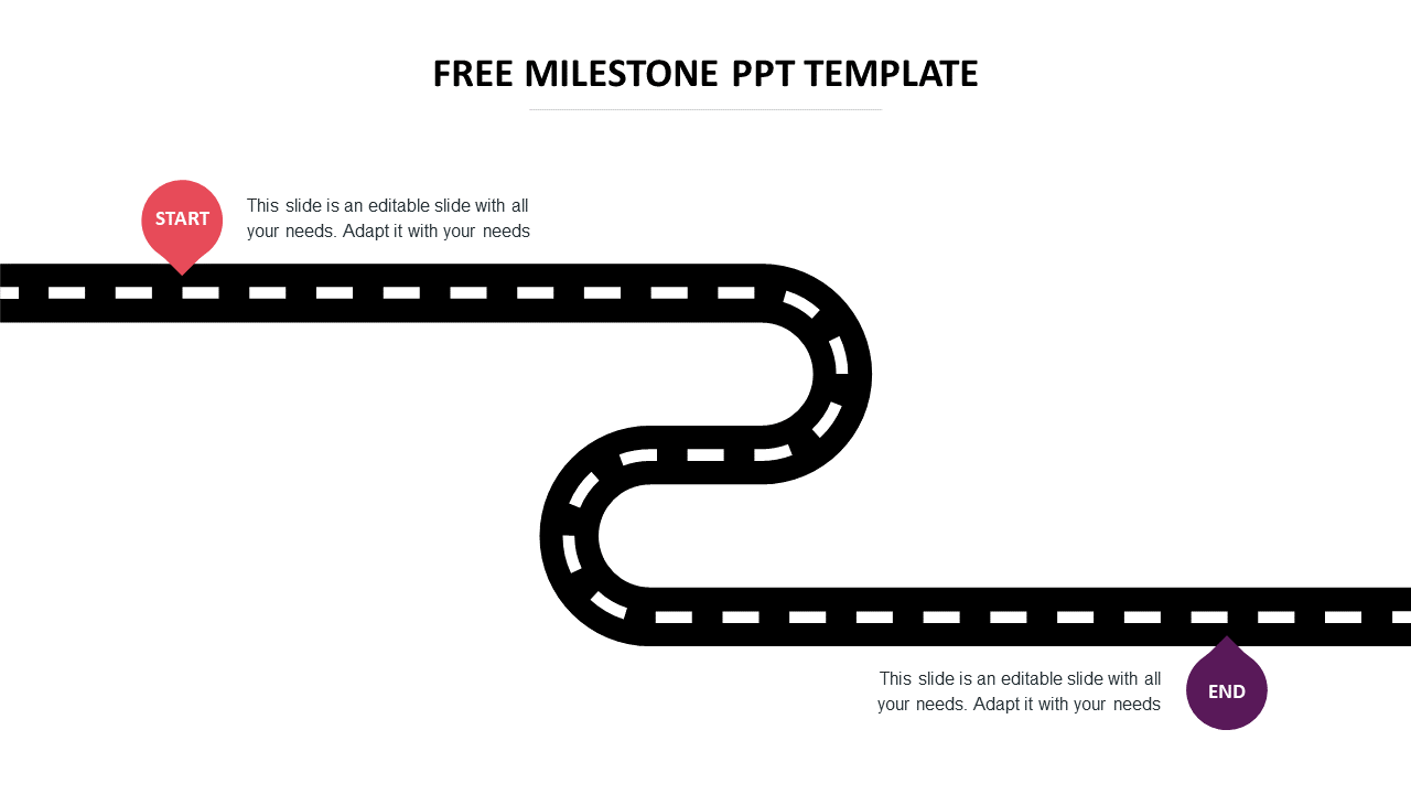 free milestone ppt template